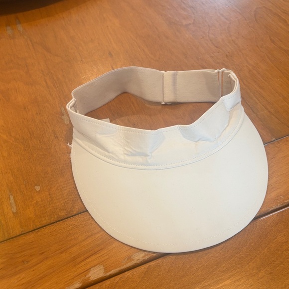 lululemon athletica Accessories - Lululemon Athletica White Sun Visor